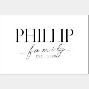 Phillip Family EST. 2020, Surname, Phillip Posters and Art